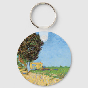 Chaveiro Estrada perto de Arles por Vincent van Gogh