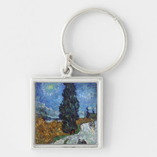 Chaveiro Estrada secundária de Van Gogh- em Provence em a