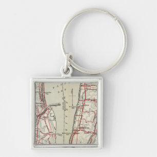 Chaveiro Estradas de bicicleta em Nova York e Conneticut 11