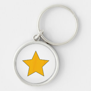 Chaveiro Estrela Amarela