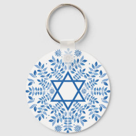 Chaveiro estrela de david