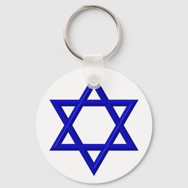 Chaveiro Estrela de David (Frente)