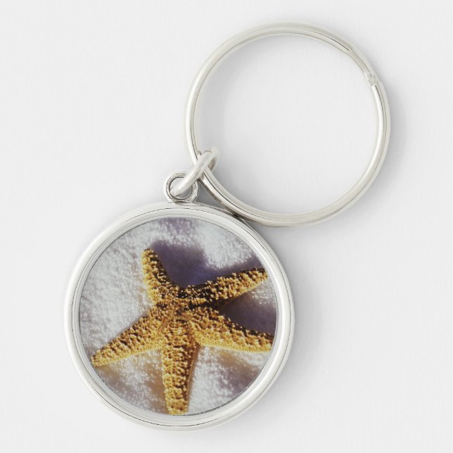 Chaveiro Estrela do mar em uma toalha (Frente)