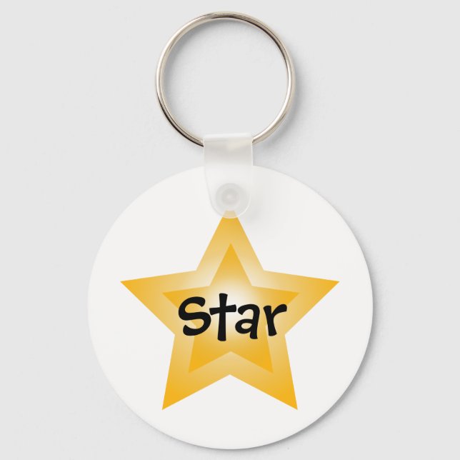 Chaveiro Estrela do show (Frente)