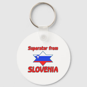 Chaveiro Estrela mundial de Slovenia