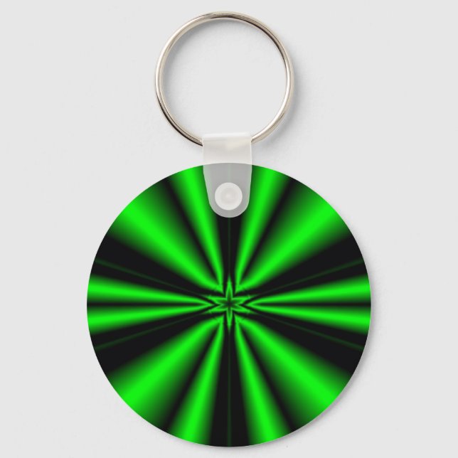 Chaveiro estrela verde da esperança (Frente)