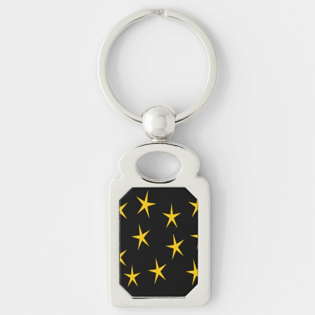 CHAVEIRO ESTRELAS AMARELAS (Frente)