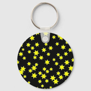 Chaveiro Estrelas Amarelas