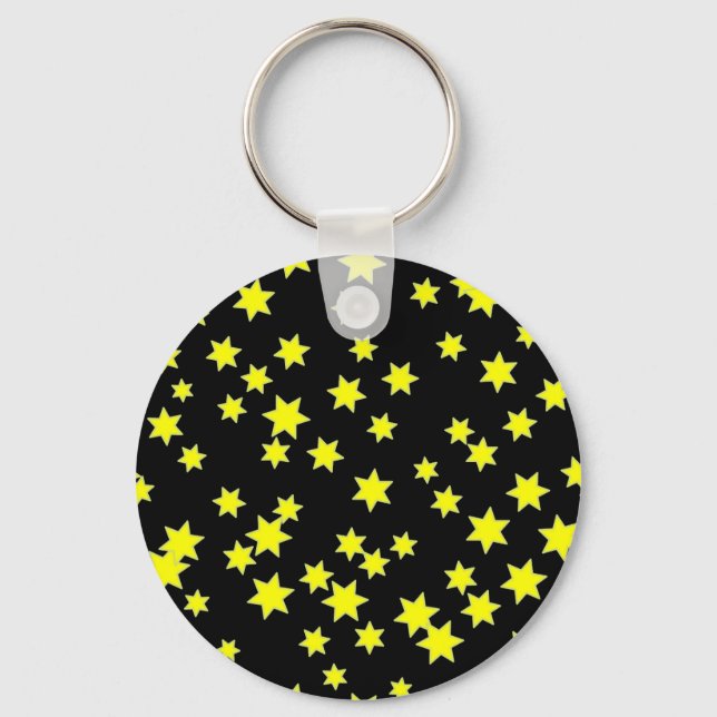 Chaveiro Estrelas Amarelas (Frente)