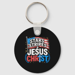 Chaveiro Estrelas de Jesus Cristo Cristão estrelas estrias 