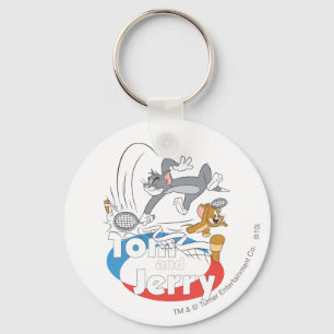 Chaveiro Estrelas de tênis 7 de Tom e de Jerry