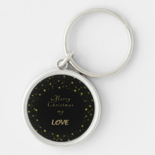 Chaveiro Estrelas Douradas personalizadas e brilhantes a pr