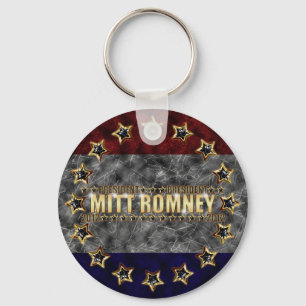 Chaveiro Estrelas e listras de Mitt Romney