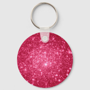 Chaveiro Estrelas Rosa Quentes