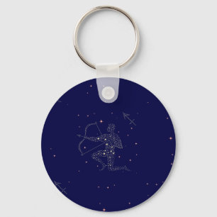 Chaveiro estrelas sagitário