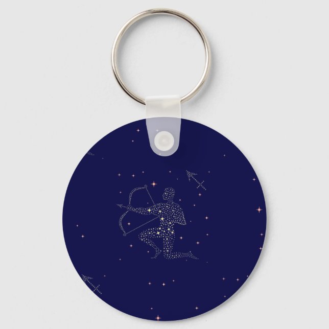 Chaveiro estrelas sagitário (Frente)