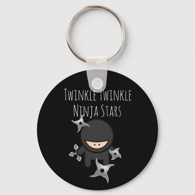Chaveiro Estrelas Twinkle Ninja (Frente)