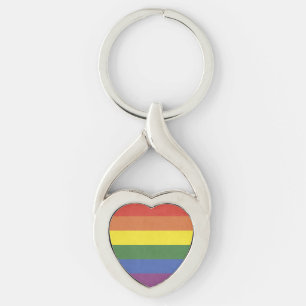 Chaveiro Estrias arco-íris
