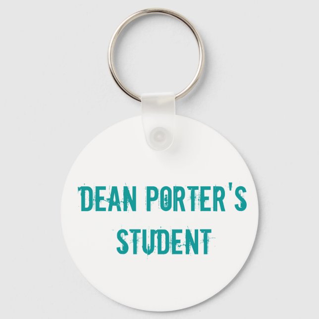 Chaveiro Estudante de Dean Porter (Frente)