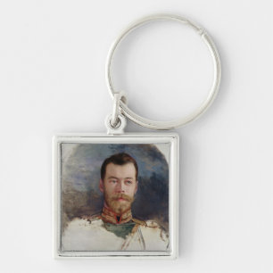 Chaveiro Estude para um retrato do Tsar Nicholas II 1898