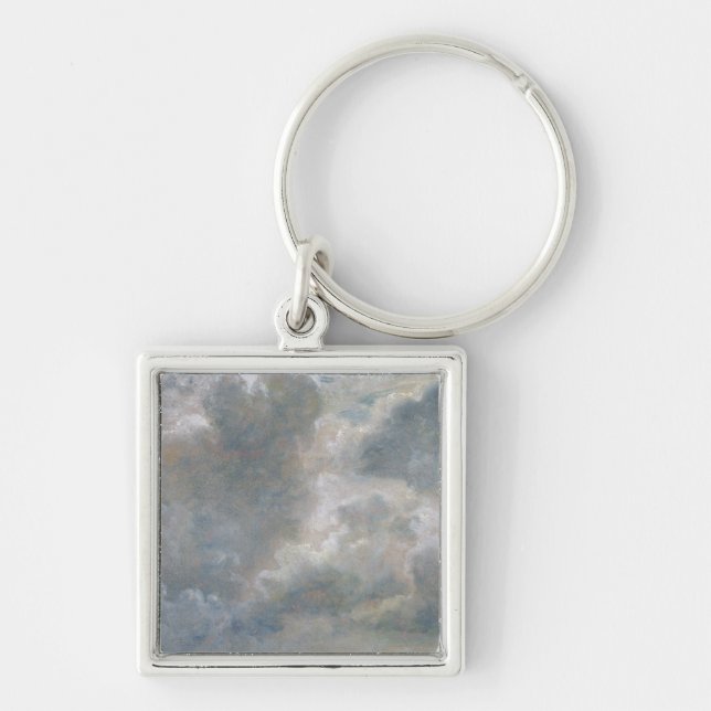 Chaveiro Estudo de nuvens de Cumulus, 1822 de John (Frente)