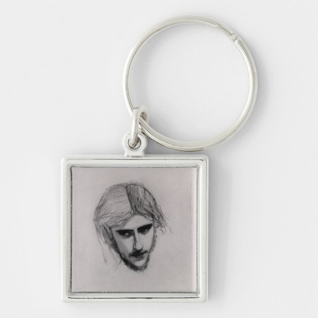 Chaveiro Estudo para a cabeça de Ferdinand para 'Ferdinand (Frente)