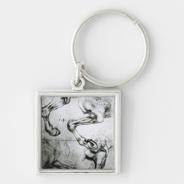 Chaveiro Estudos dos pés dos cavalos (Frente)