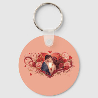Chaveiro Eternal Love Rose Keychain