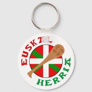 Chaveiro etiqueta da equipe do euskadi