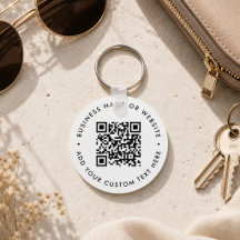 Chaveiro | Etiqueta de Promoção Comercial com Códi