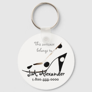 Chaveiro Etiquetas para mulheres que amam Calçados