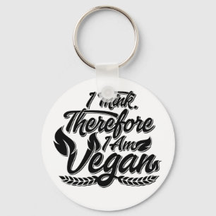 Chaveiro Eu Acho, Por Isso Sou Vegan