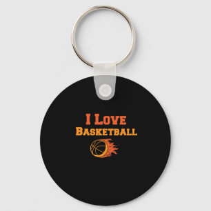 Chaveiro Eu Adoro Basquete.