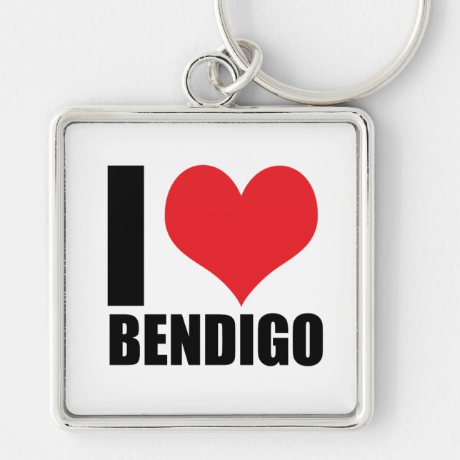 Chaveiro Eu adoro Bendigo (Frente)