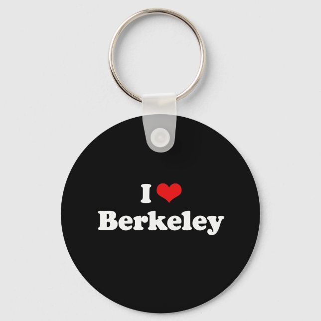 Chaveiro Eu Adoro Berkeley Tshirt White Tshirt (Frente)