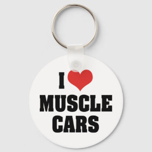 Chaveiro Eu Adoro Carros Musculares Do Coração - Sobrecarga