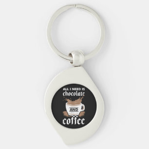 Chaveiro Eu Adoro Chocolate E Café