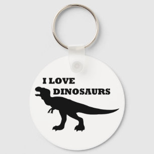 Chaveiro Eu Adoro Dinossauros!
