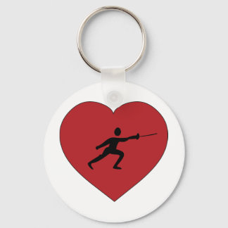 Chaveiro Eu adoro esgrima