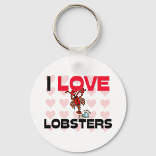 Chaveiro Eu Adoro Lagostas
