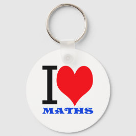 Chaveiro Eu adoro matemática