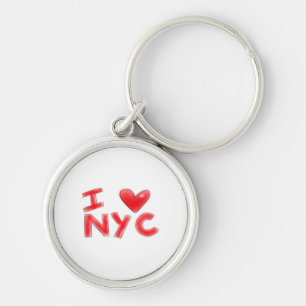 Chaveiro Eu Adoro NYC Clássico