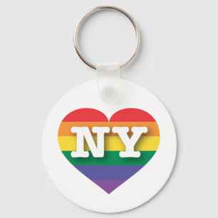 Chaveiro Eu adoro o Orgulho gay de Nova Iorque