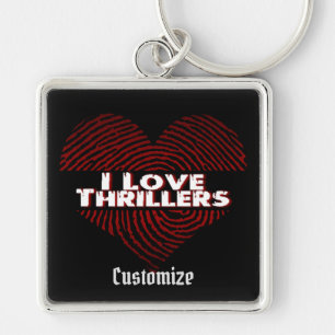 Chaveiro Eu adoro os Thrillers Black