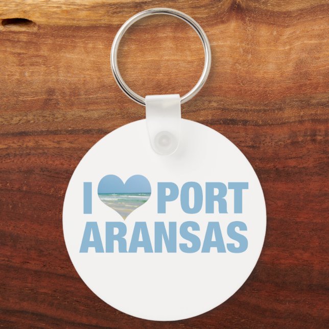 Chaveiro Eu Adoro Port ArKansas (Frente)