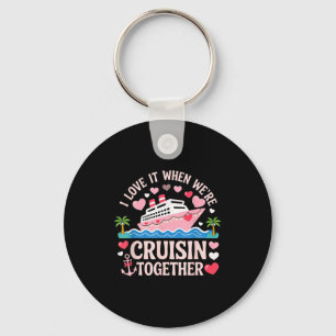 Chaveiro Eu Adoro Quando Estamos Cruisin Juntos Camisa Cruz