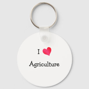 Chaveiro Eu amo a agricultura