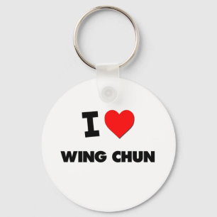 Chaveiro Eu amo a asa Chun