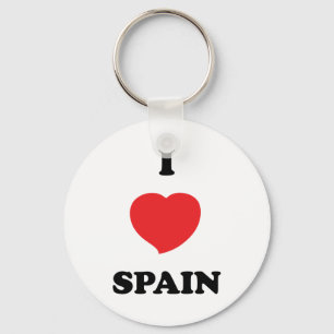 Chaveiro EU AMO a espanha