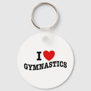Chaveiro Eu amo a ginástica
